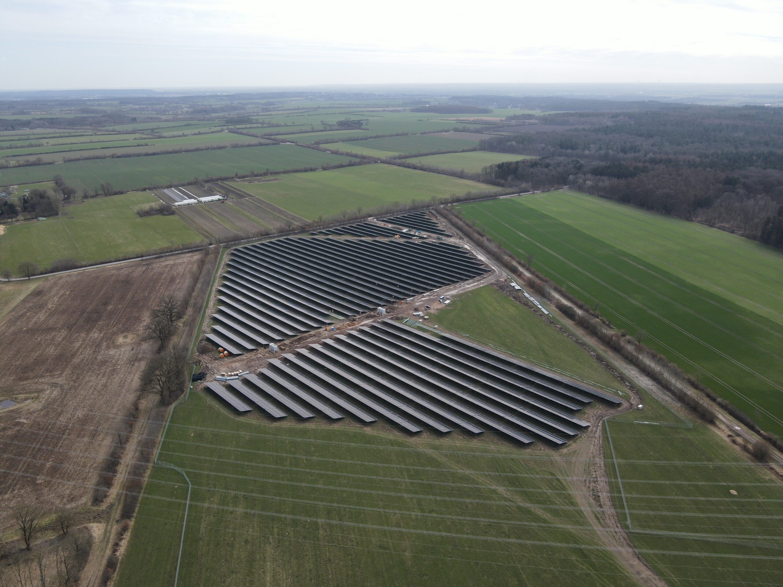 Vattenfall builds first solar park using low-emission steel