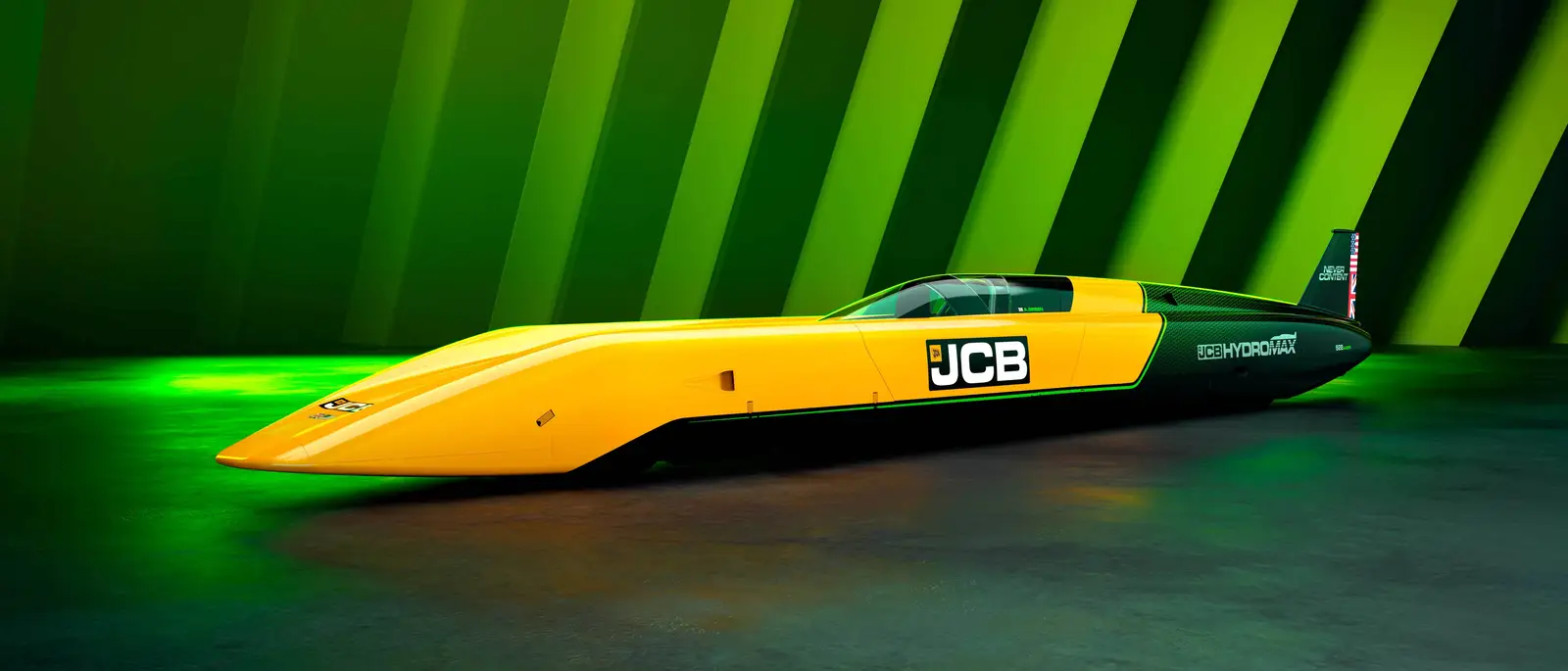 JCB Hydromax Hydrogen Land Speed Record Car: How It Supports JCB’s Hydrogen Construction Equipment Strategy