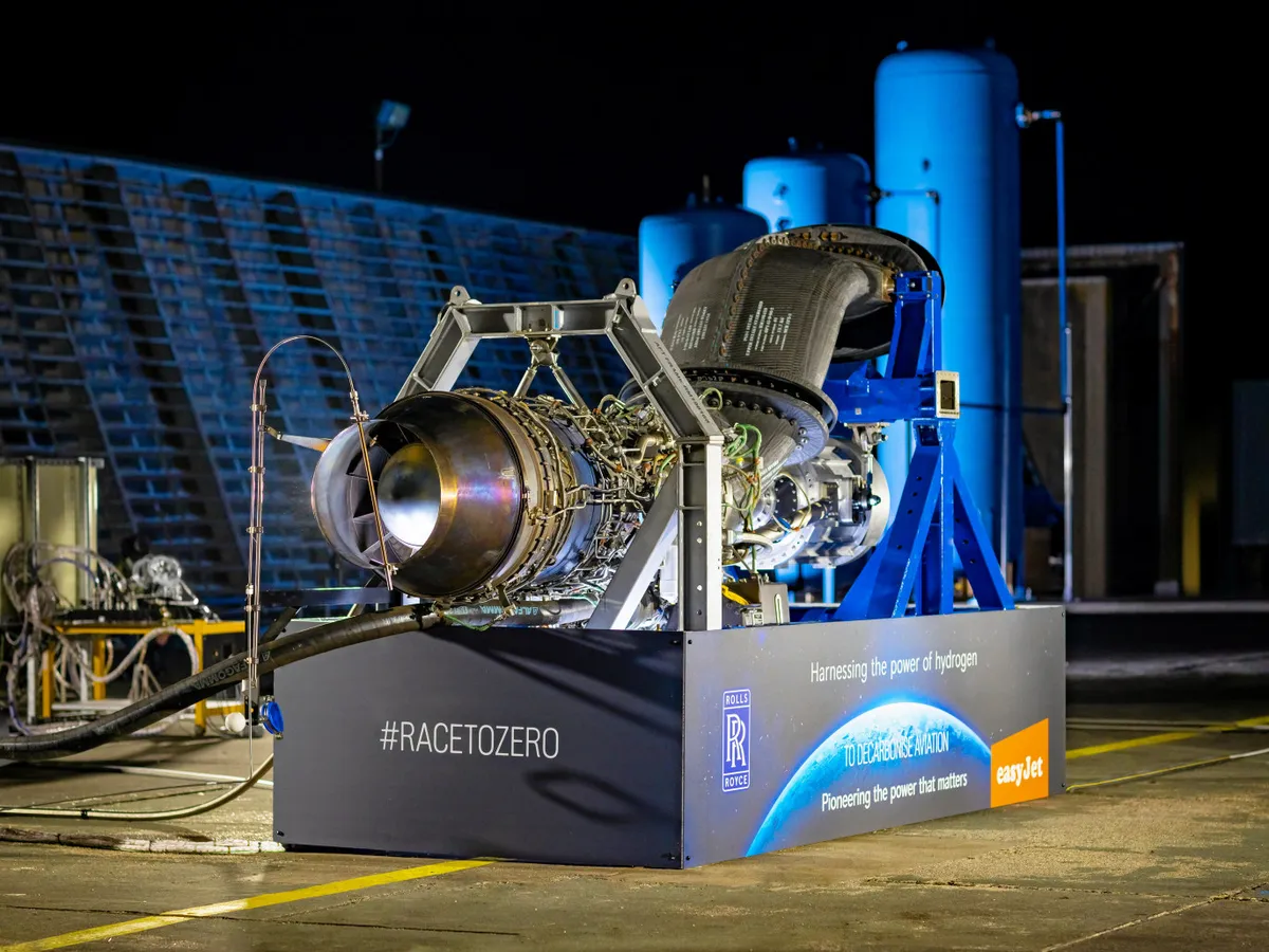 Rolls-Royce achieves full-power hydrogen jet engine test in aviation milestone