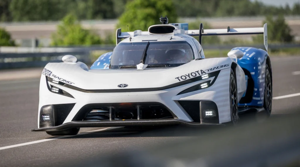 Toyota advances hydrogen motorsport ambitions with liquid hydrogen prototype at Le Mans 2
