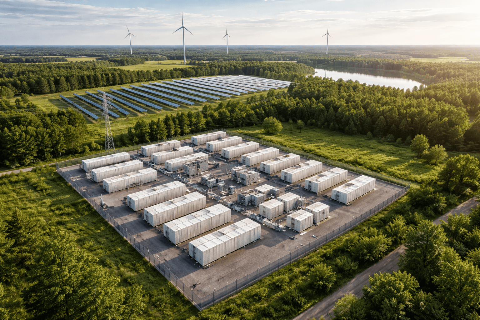 Sixth Commercial 20 MW Battery Energy Storage System Connected to the Lithuanian Electricity Transmission Grid