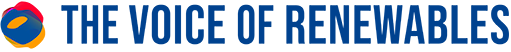 The Voice of Renewables logo blue transparent