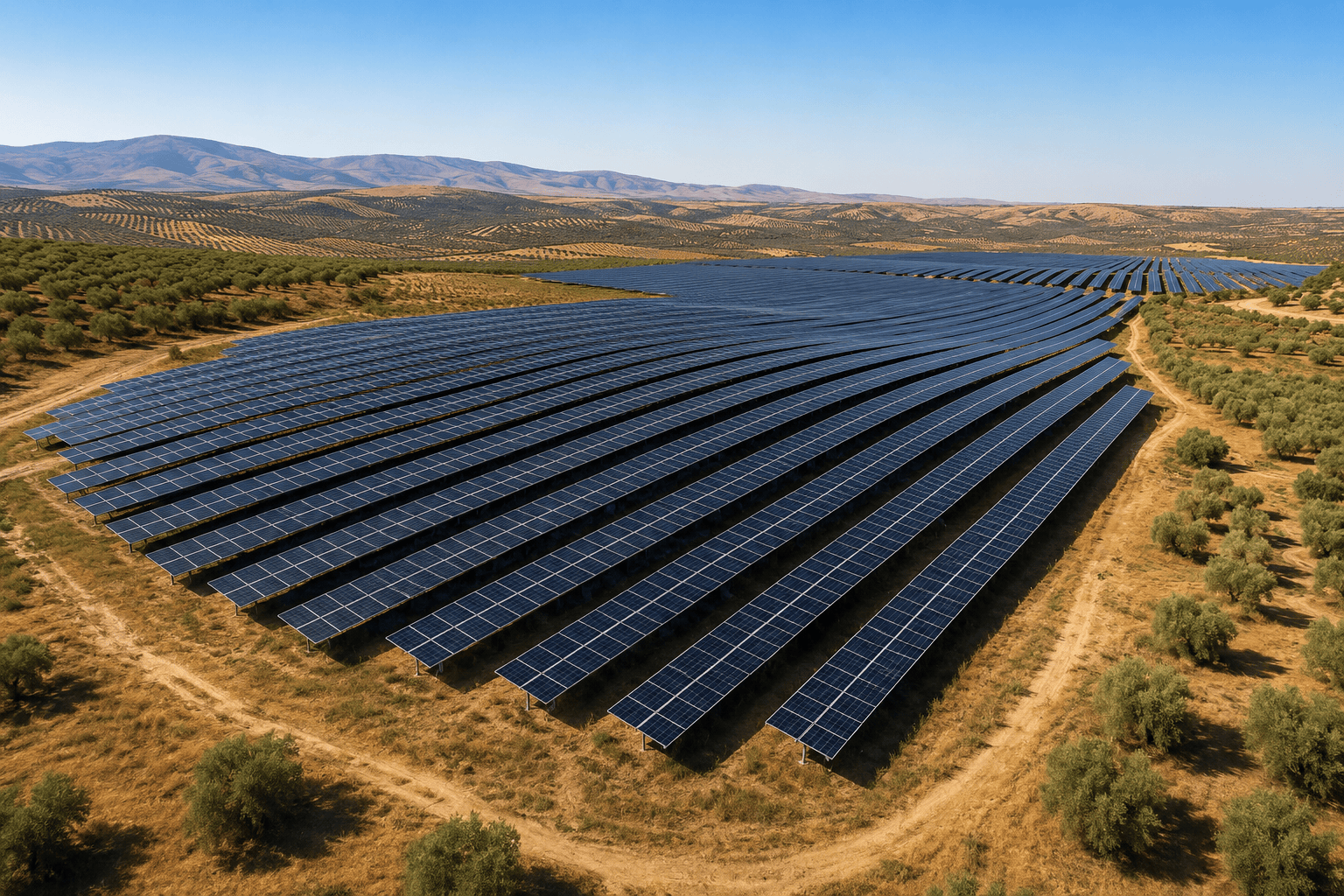 Picture oif Velto Renewables Spain solar farm