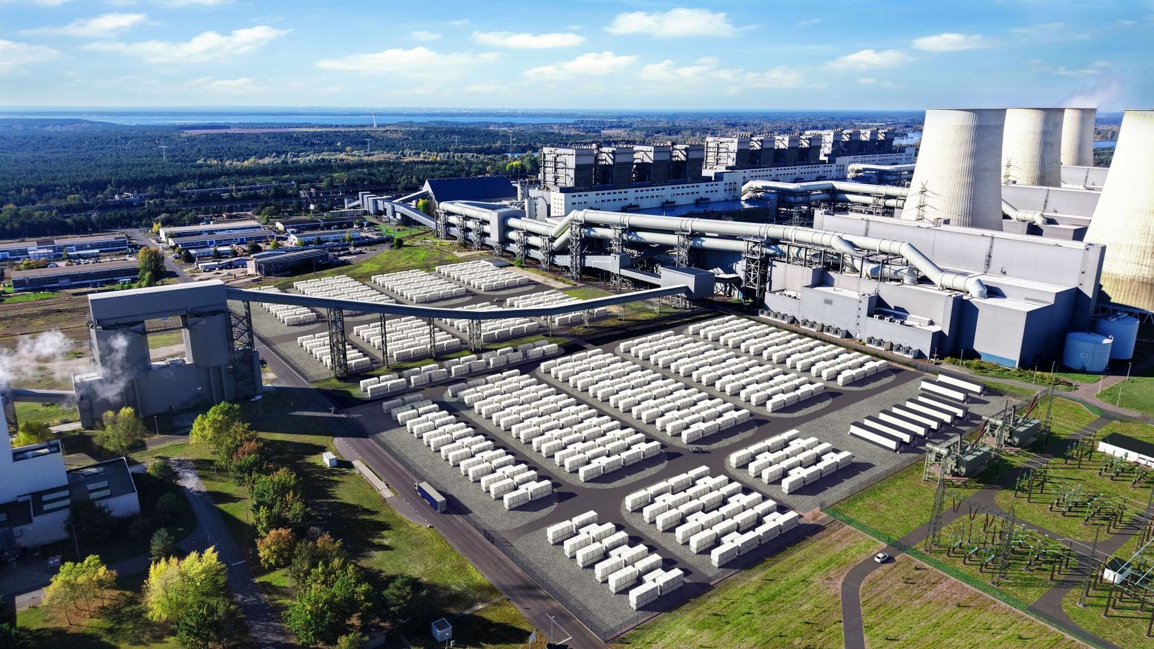 LEAG starts construction of 400 MW / 1.6 GWh battery storage project at Boxberg